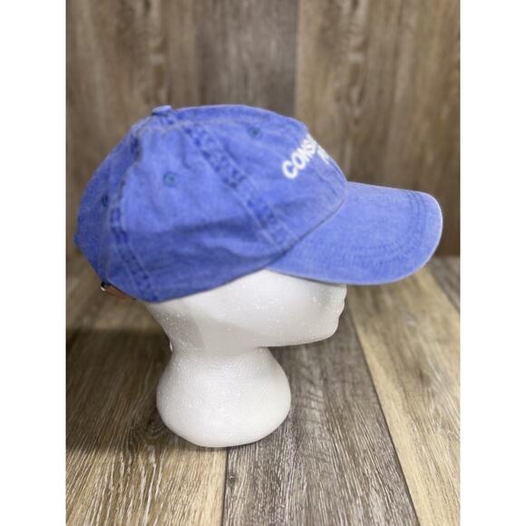 Consolidated Pipe Blue White Baseball Hat Cap Adjustable Embroidered Vintage - Picture 3 of 7